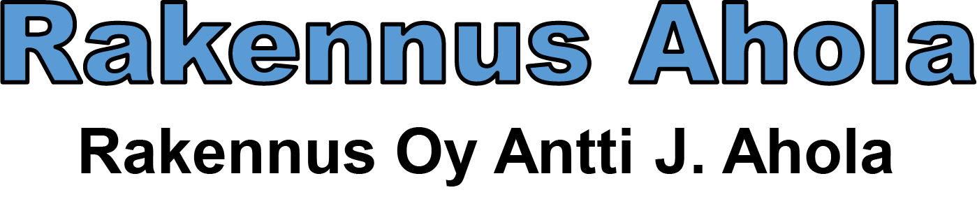 Rakennus Oy Antti J. Ahola logo